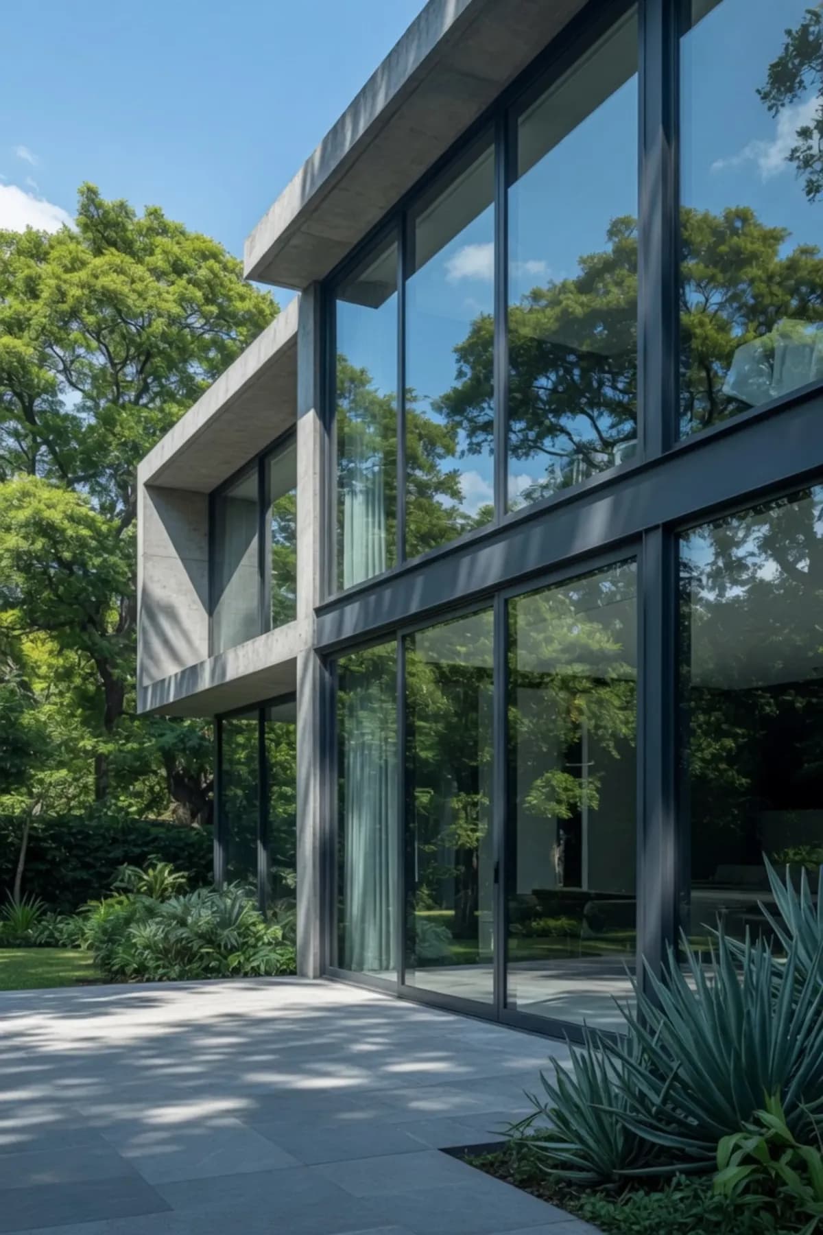 Streak-free exterior window cleaning with pure water